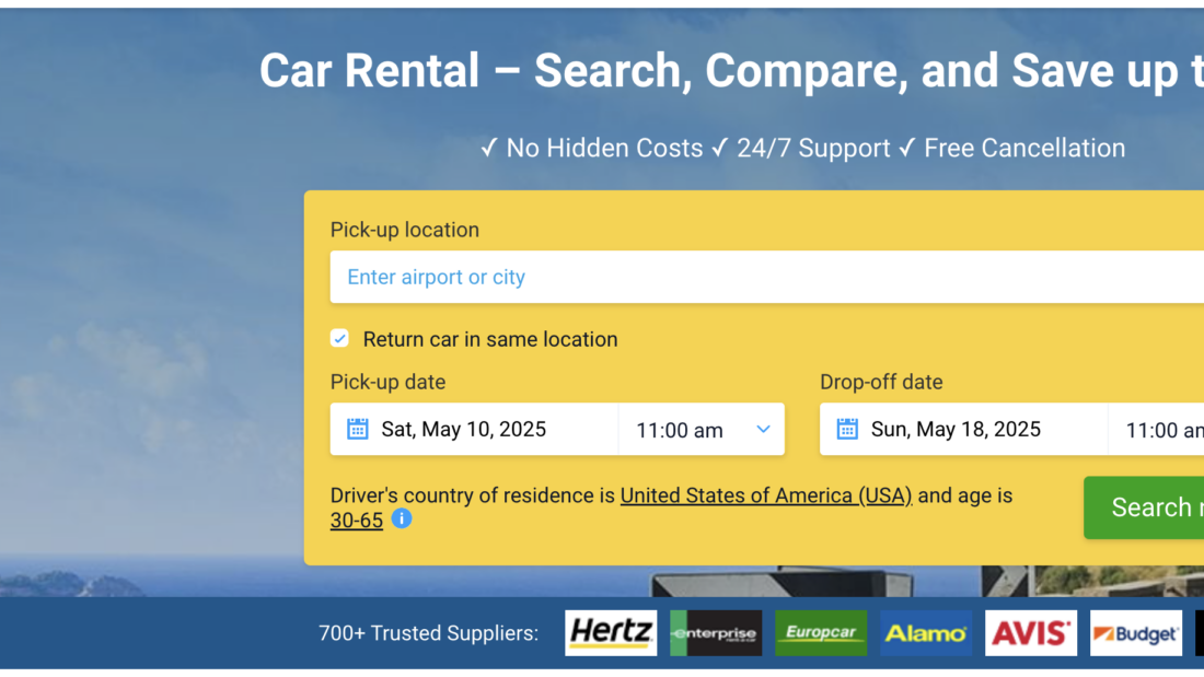 🌍 Discover the World with DiscoverCars.com